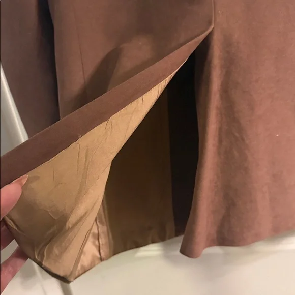 Men's Brown Blazer desert suede. vintage.